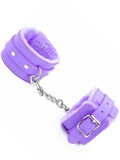 Berlin Baby Faux Fur Lined Hand Cuffs - Passionzone Adult Store
